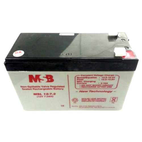 MSB SLA BATTERY MS 12-7.2