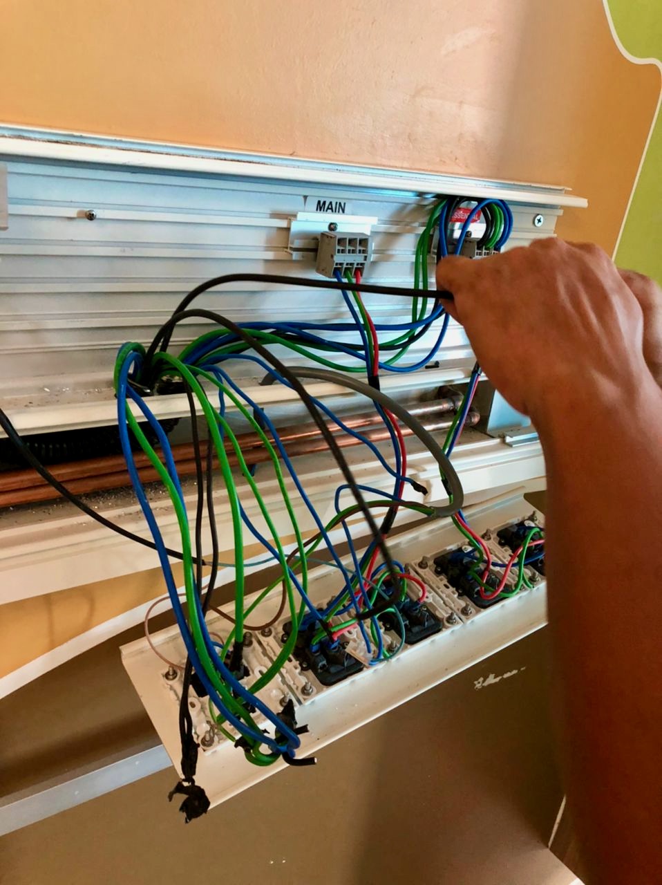 wiring connection